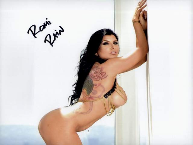 Romi Rain signed 8x10 poster