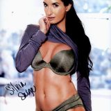 Silvia Sage signed 8x10 poster