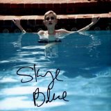 Skye Blue signed 8x10 poster
