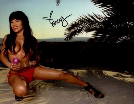 Ts Foxxy signed 8x10 poster